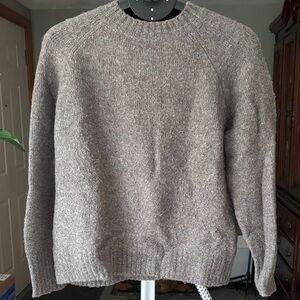 Old Navy Women’s Crewneck Sweater in Taupe Heather
